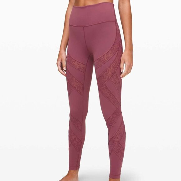 Lululemon Wunder Under High-Rise Tight* Flocked 28" Size 2